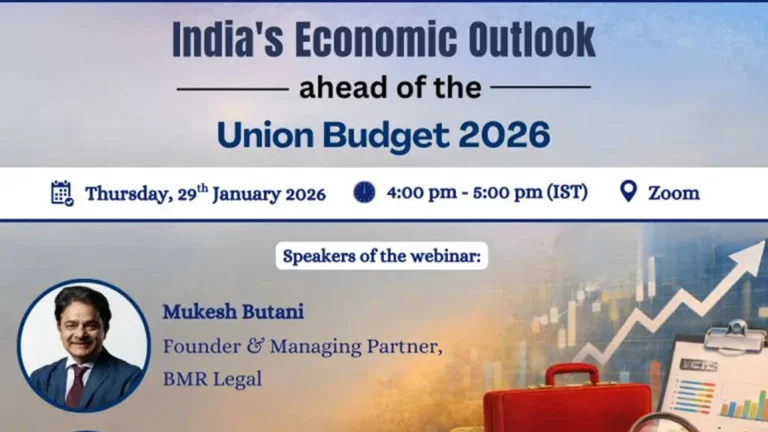 India's Economic Outlook' ahead of the Union Budget 2026 by Indo-French Chamber of Commerce & Industry (IFCCI)