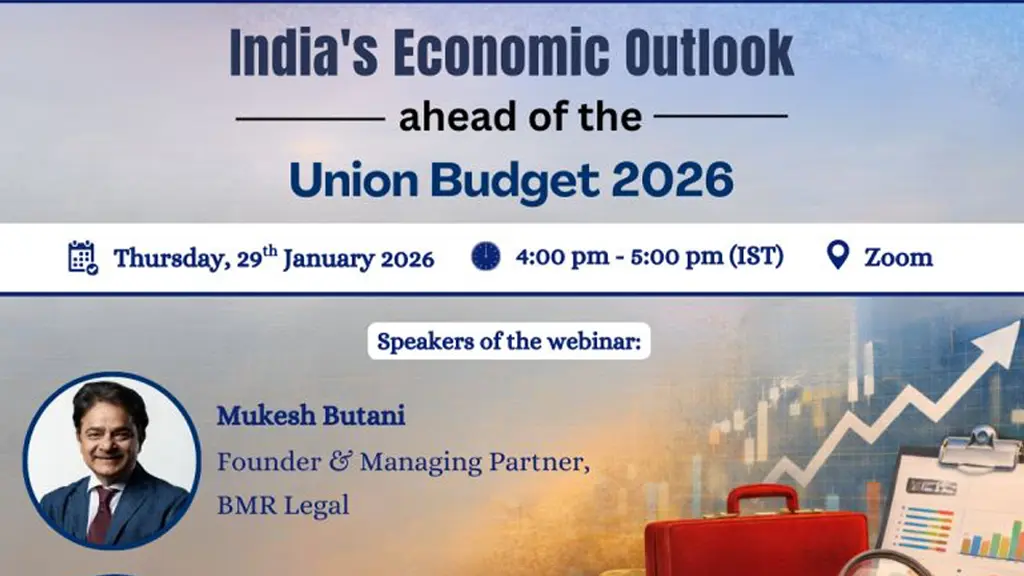 India's Economic Outlook' ahead of the Union Budget 2026 by Indo-French Chamber of Commerce & Industry (IFCCI)