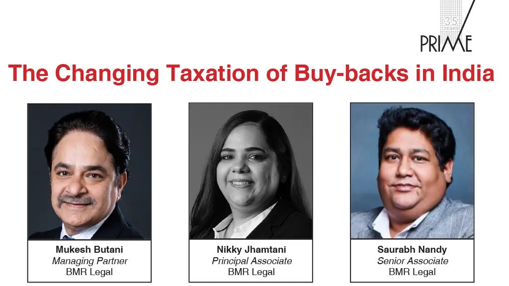 The Changing Taxation of Buy-backs in India